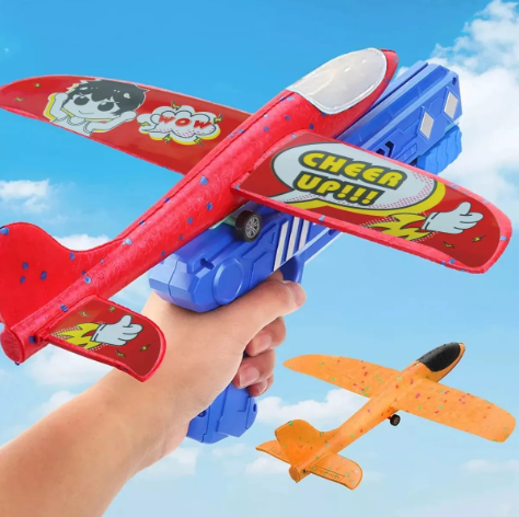 JetSplash - Avión pistola de Burbujas