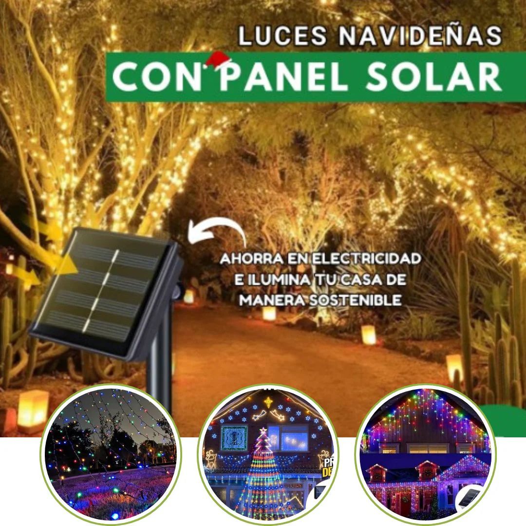 Luces Navideñas Eco-Luxe